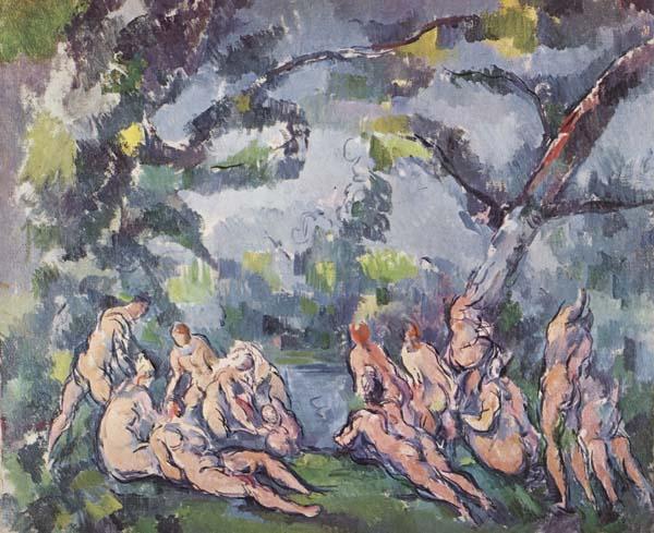 Paul Cezanne The Bathers oil painting image